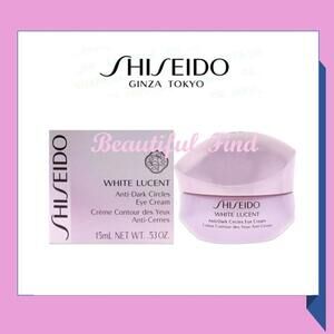 Shiseido White Lucent AntiDark Circles Eye Cream O.5oz NIB